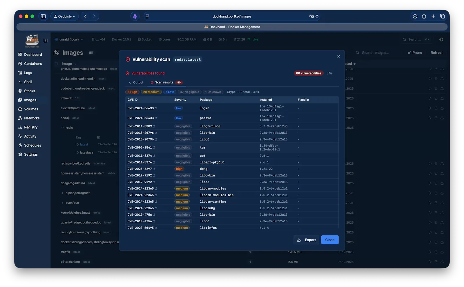 Dockhand screenshot 21