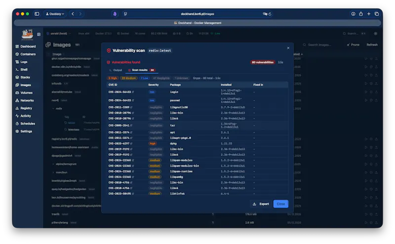 Dockhand screenshot 21