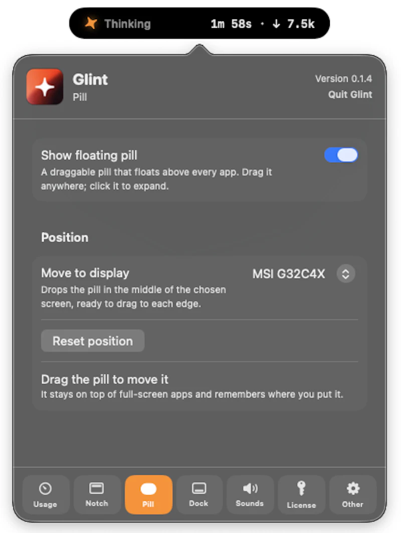 Glint screenshot 4