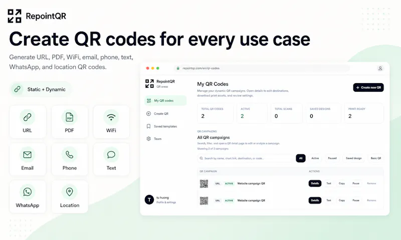 RepointQR screenshot 3