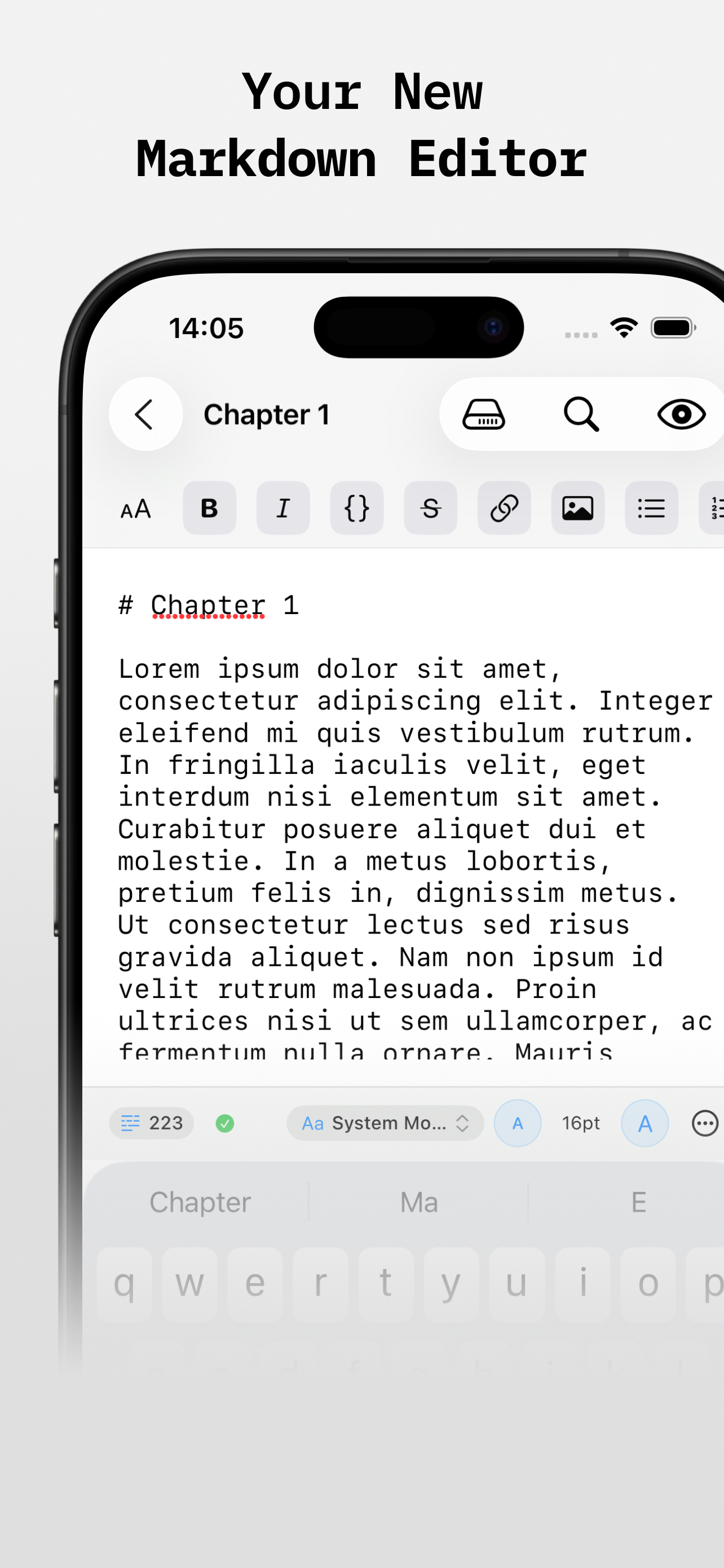 Lettera, Markdown Edit with iCloud Sync gallery image