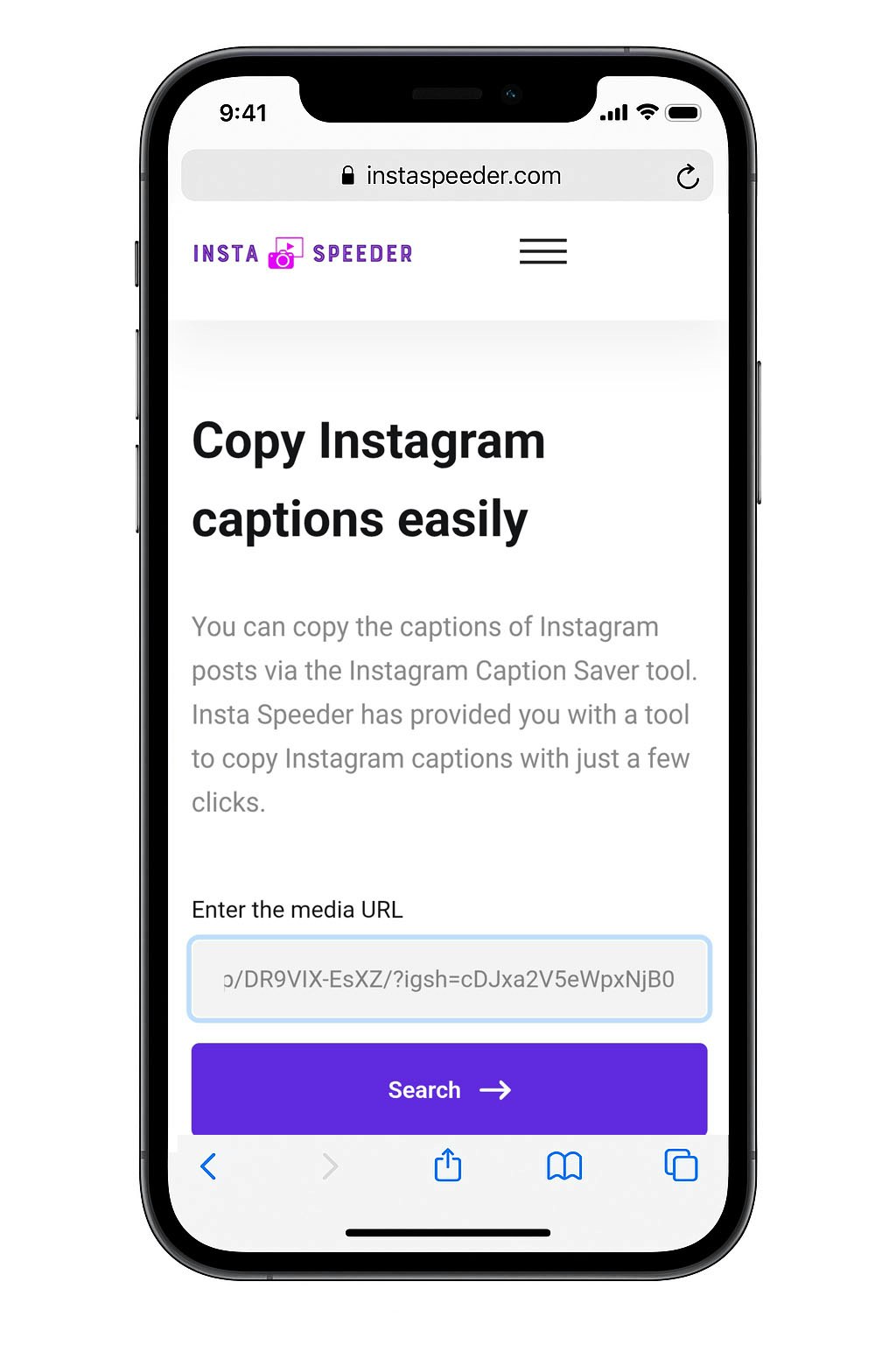 InstaSpeeder - Instagram Caption Saver gallery image