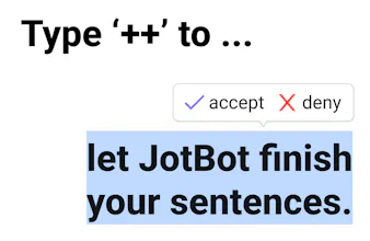 JotBot gallery image