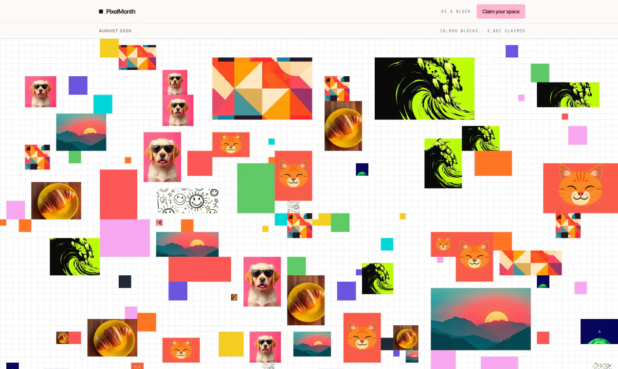 Pixel Board - New board every month  gallery image