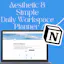 simple workspace planner