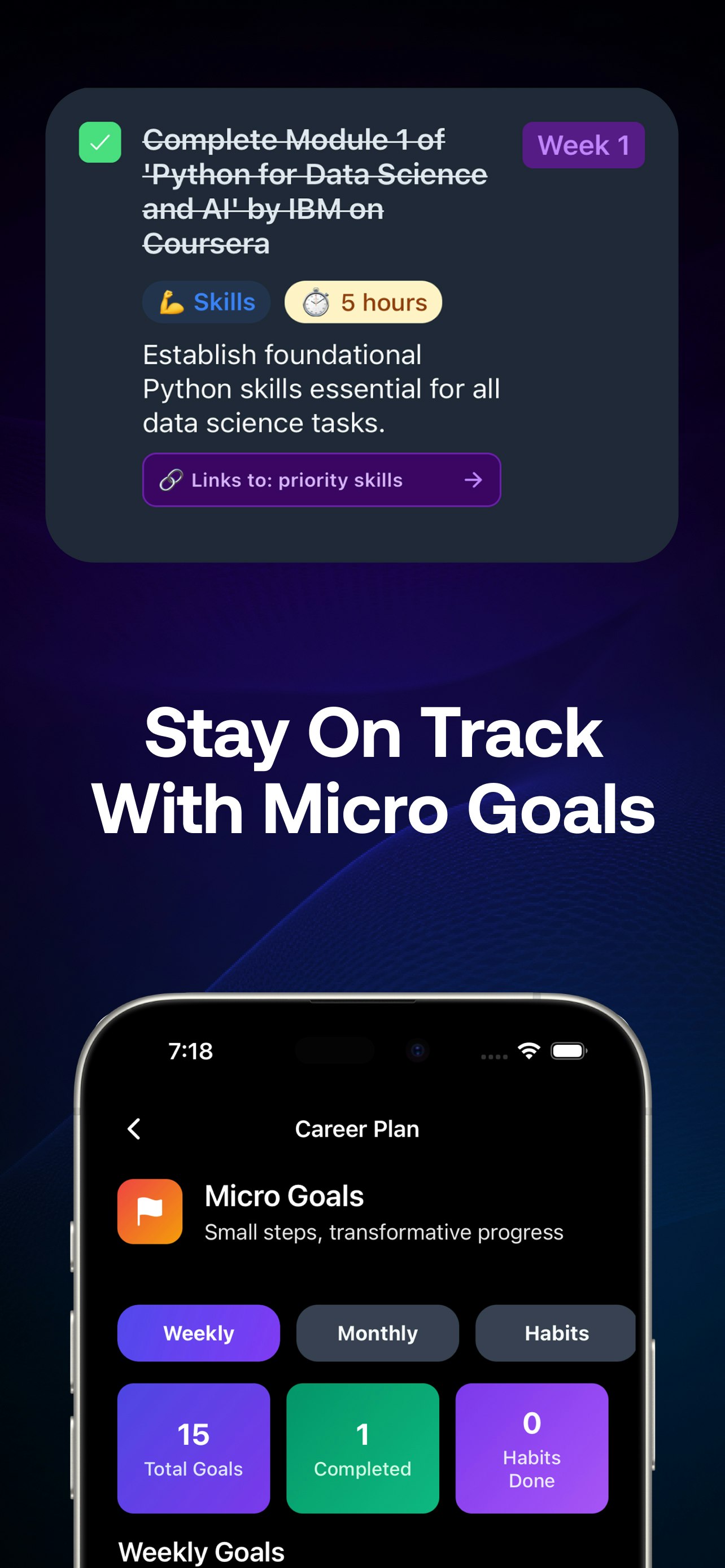 Média IA CareerTrack - Naviguez dans votre prochaine évolution de carrière avec précision 6
