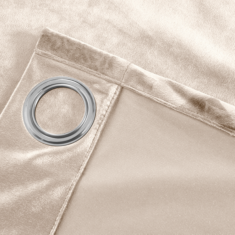 Velvet Curtains Ready Made Eyelet gallery image