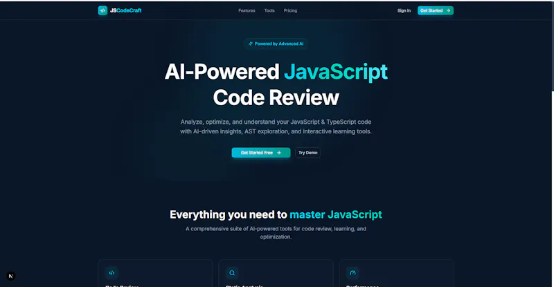 JSCodeCraft screenshot 1