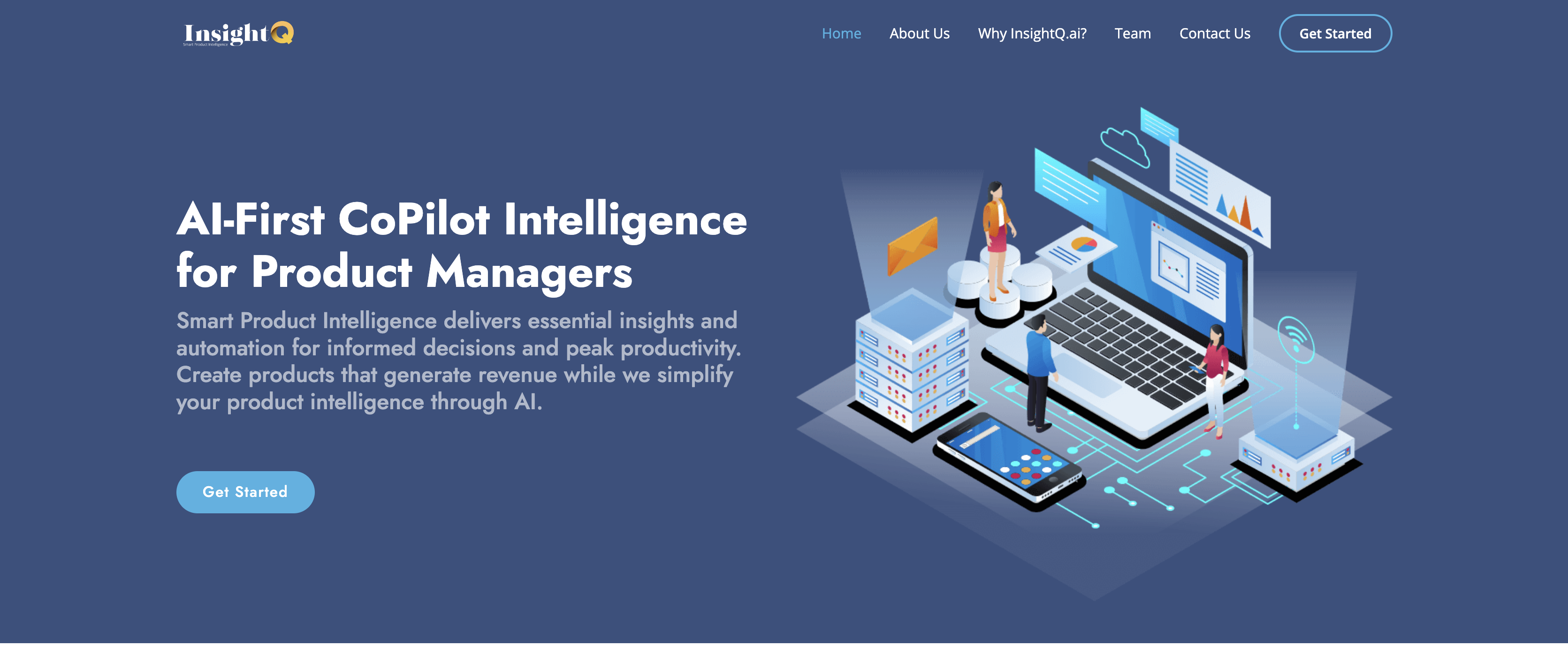 insightq - AI first copilot intelligence for product managers