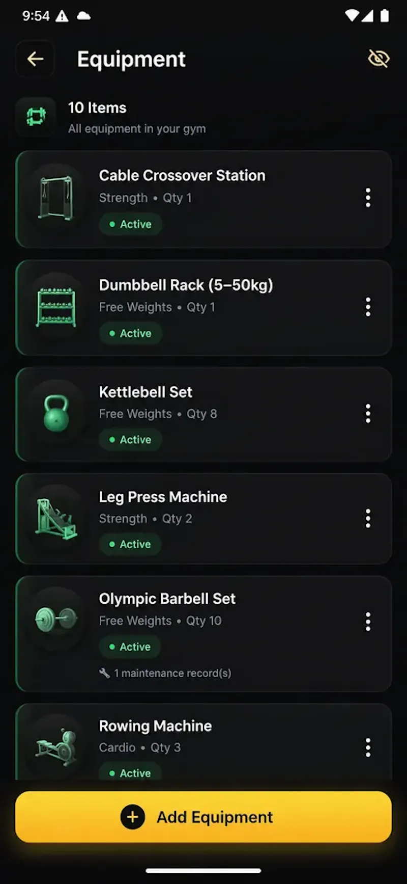 GymFlow screenshot 1