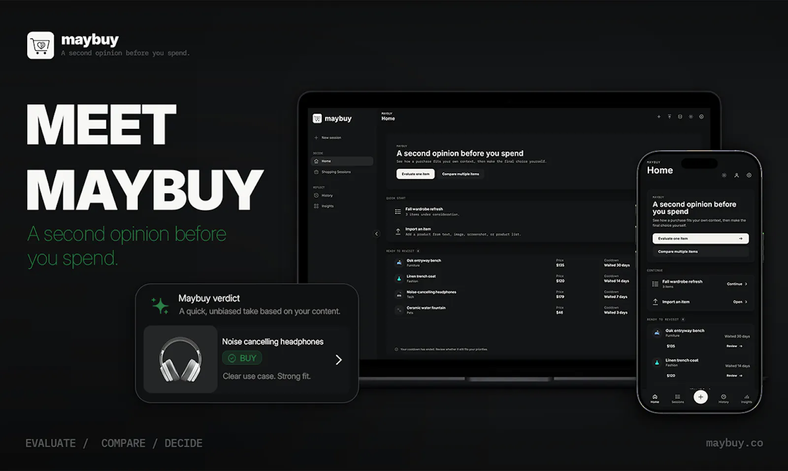 Maybuy screenshot 1