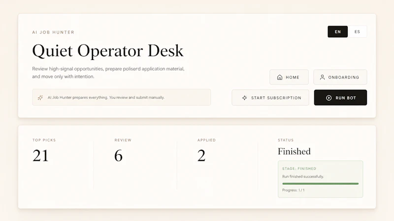 AI Job Hunter screenshot 2