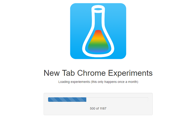 New Tab Chrome Experiments gallery image