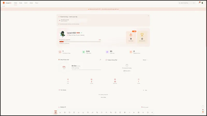 Student OS (beta) screenshot 3
