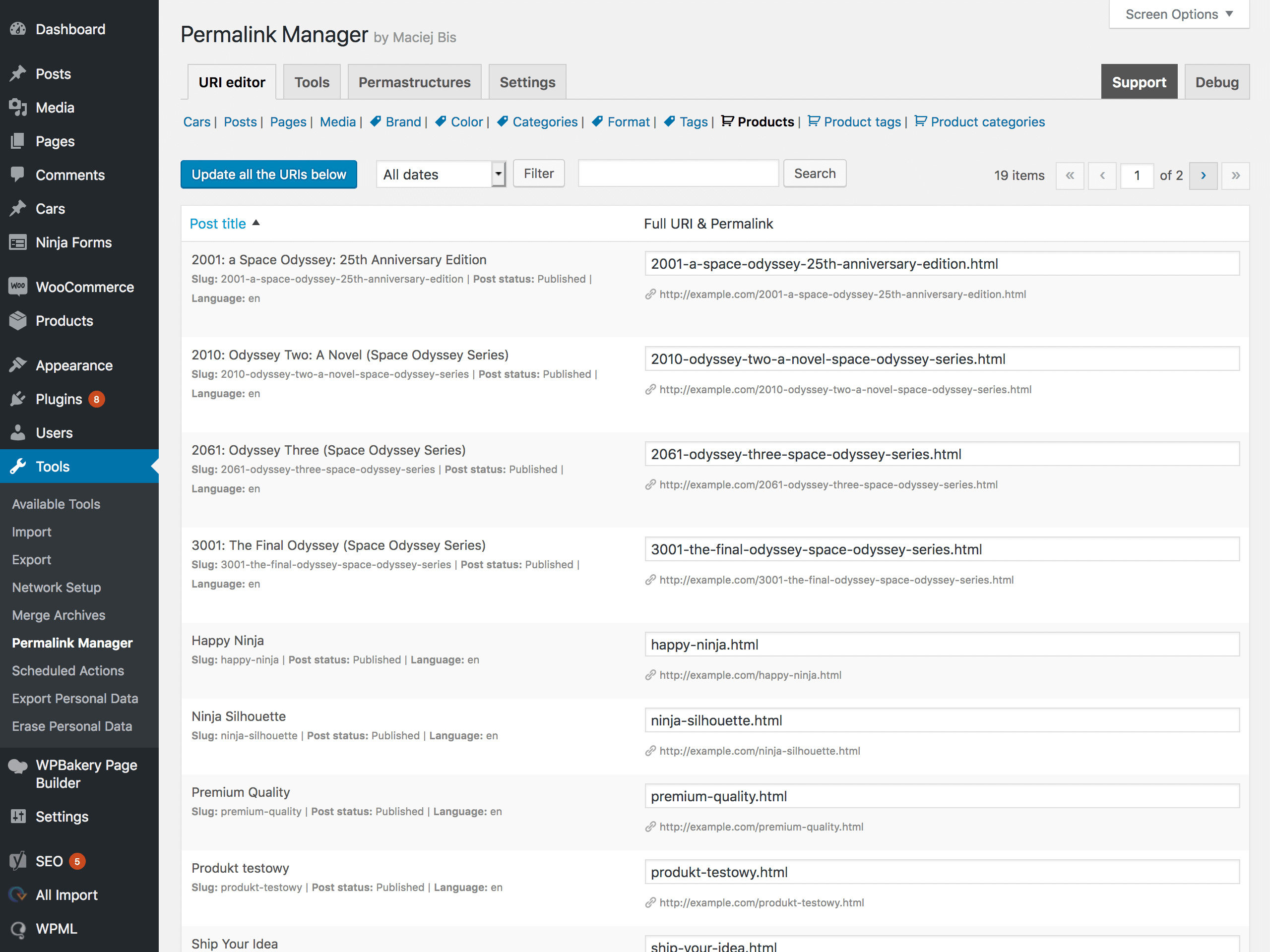 Permalink Manager Pro gallery image