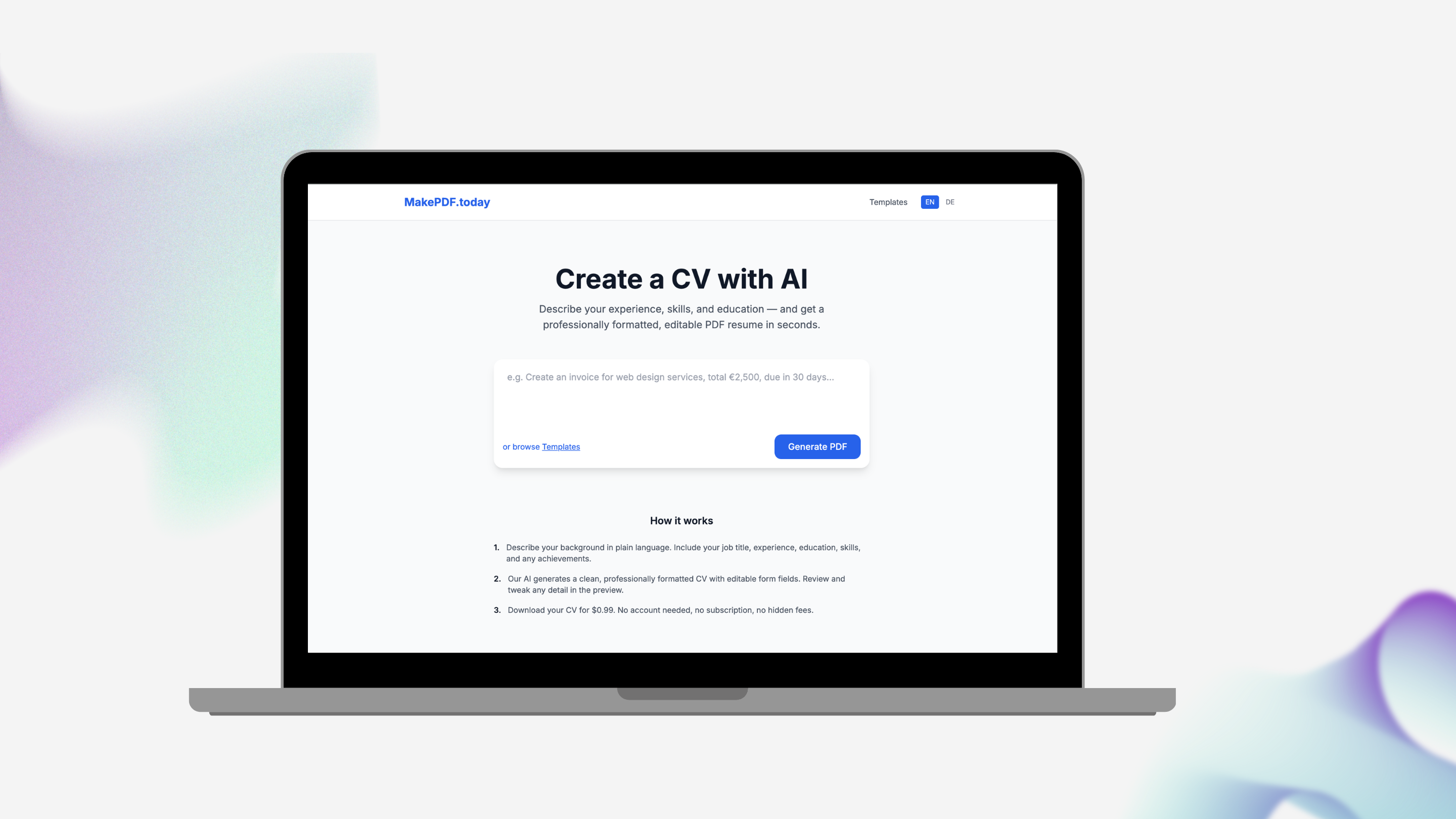 MakePDF.today gallery image