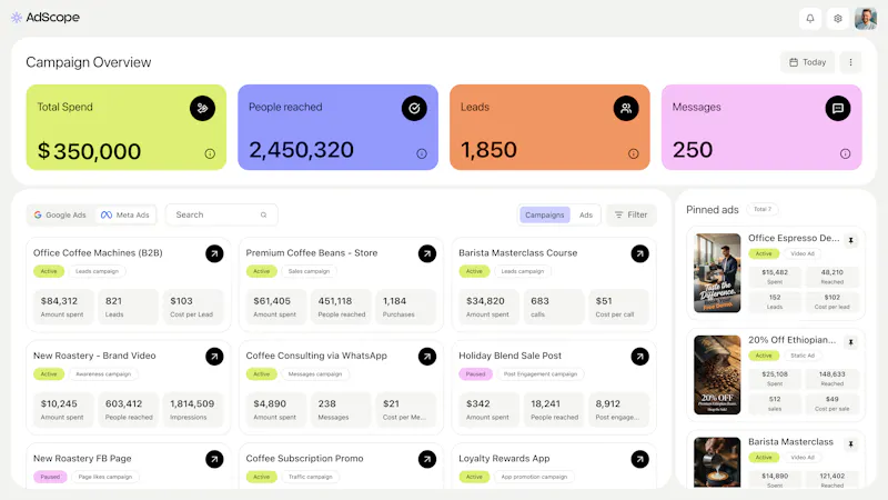 AdScope screenshot 2