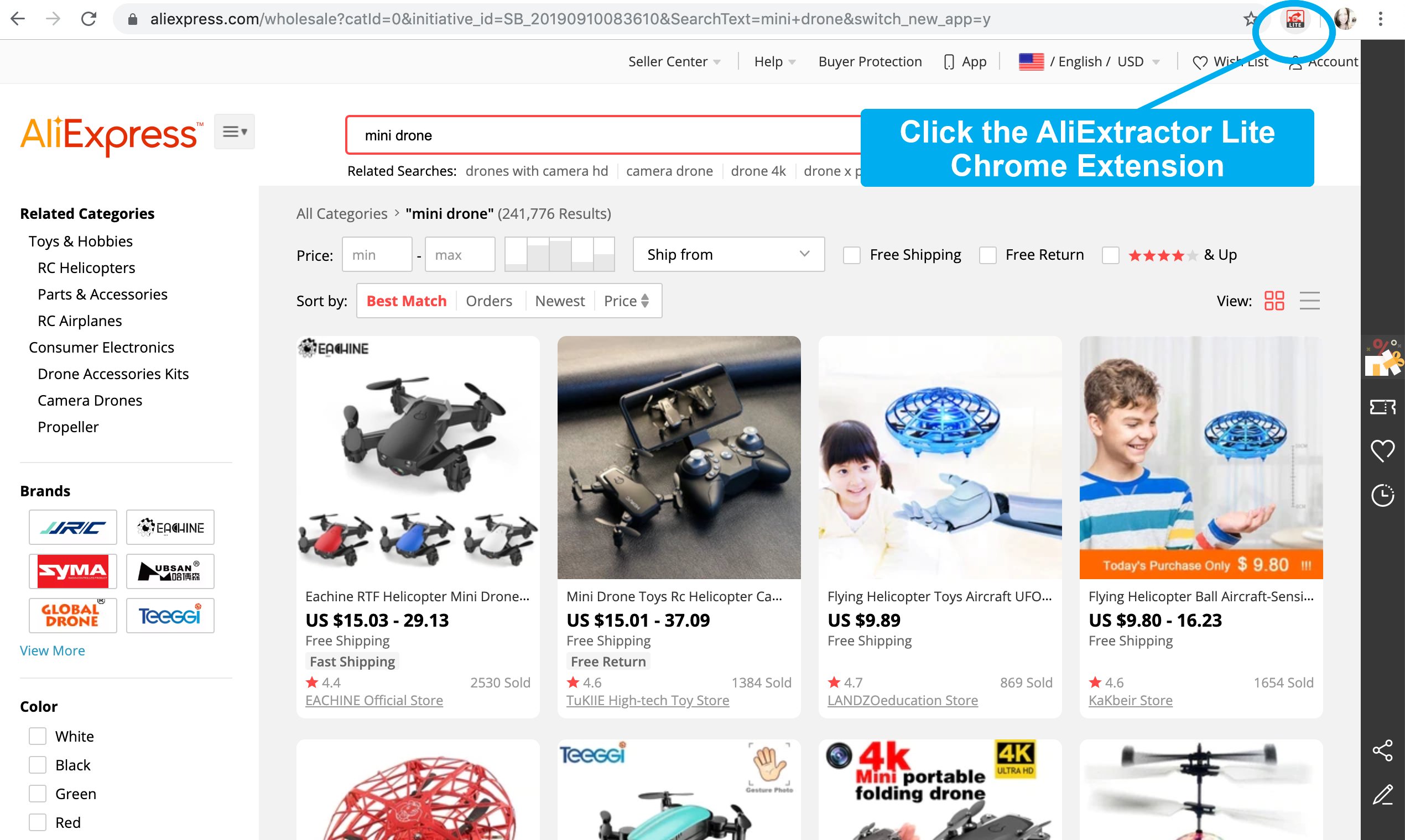 AliExtractor Lite gallery image