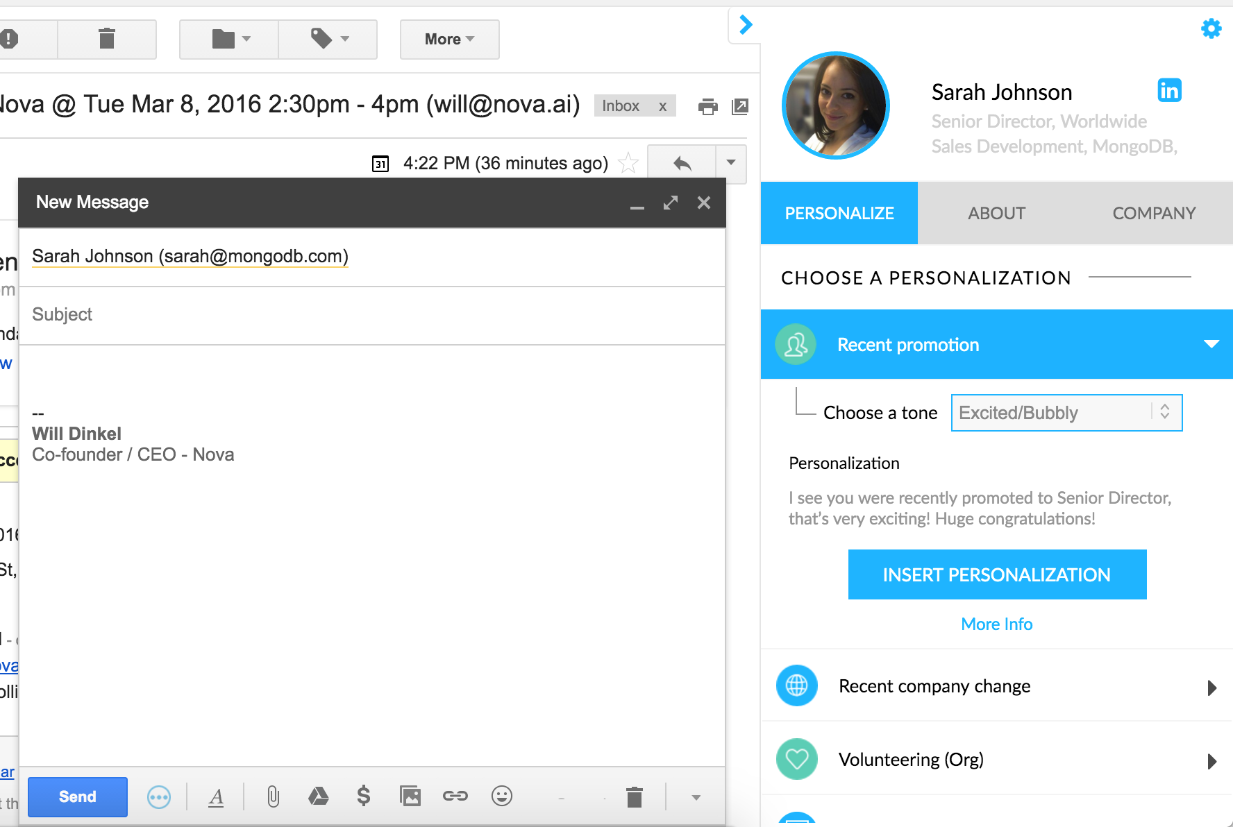 Nova Inbox gallery image