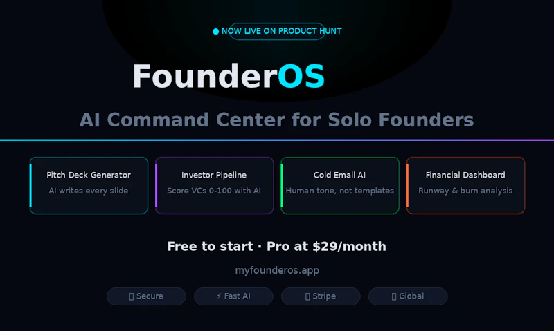 FounderOS  screenshot 1