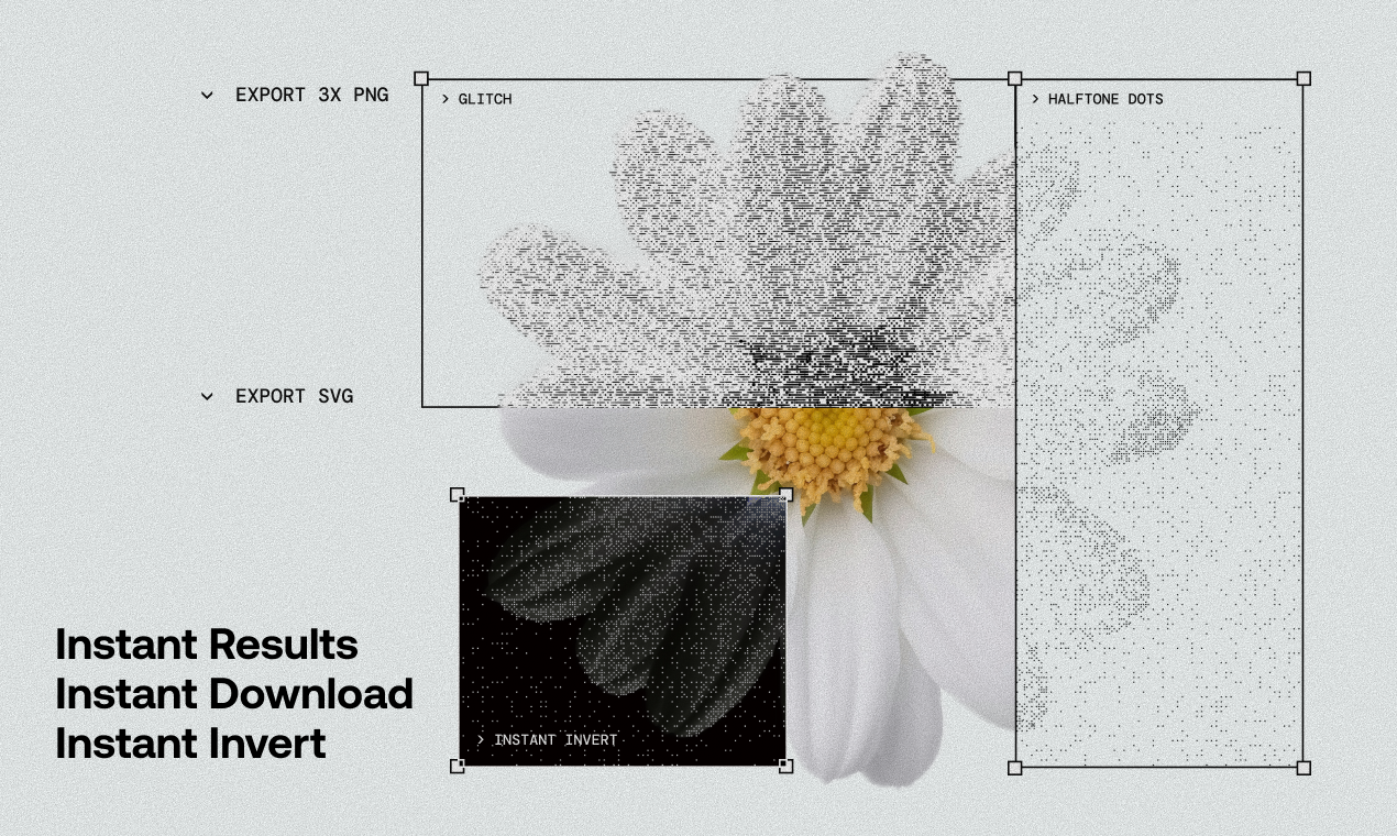 Instant Dither Design Generator gallery image