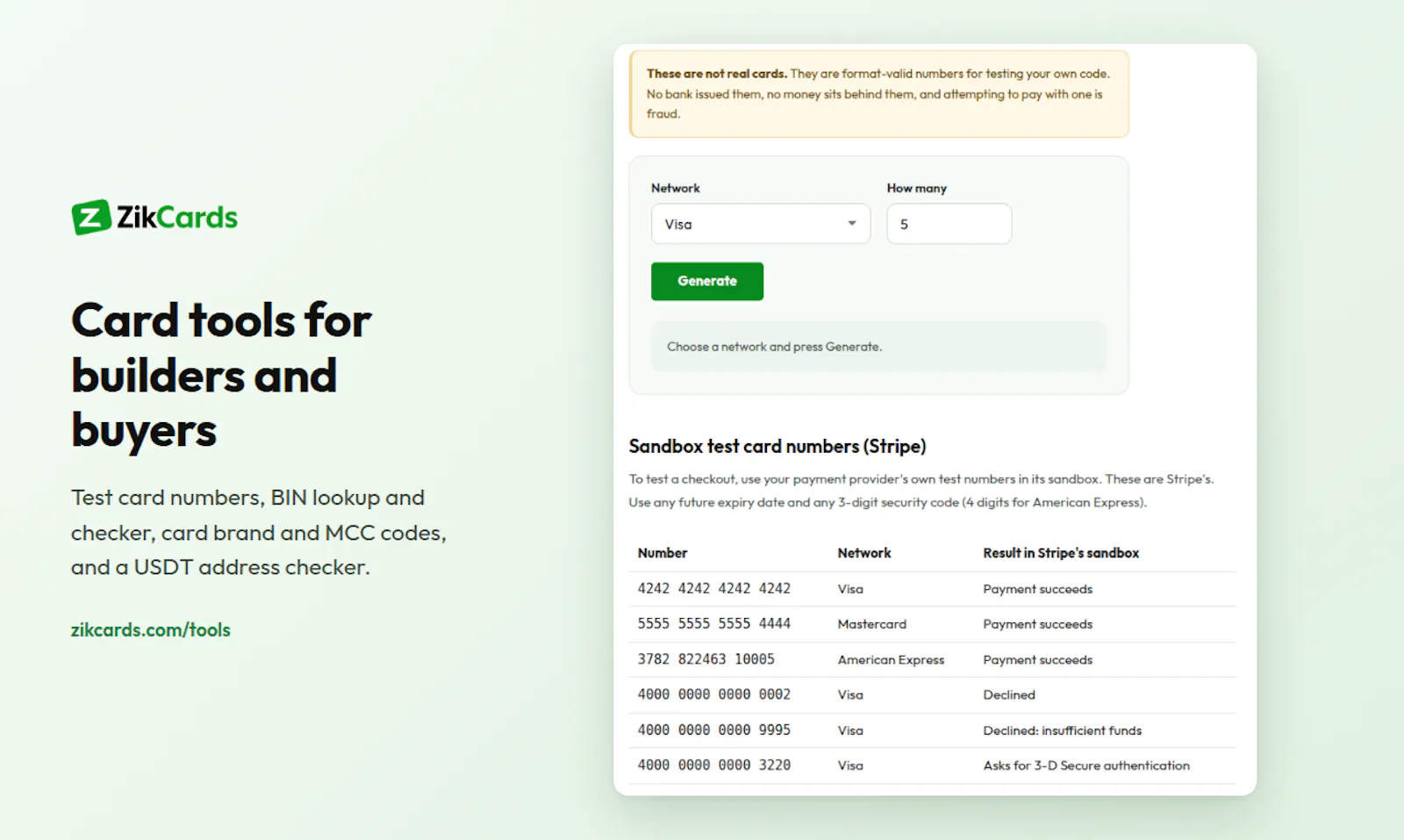ZikCards Free Tools screenshot 5