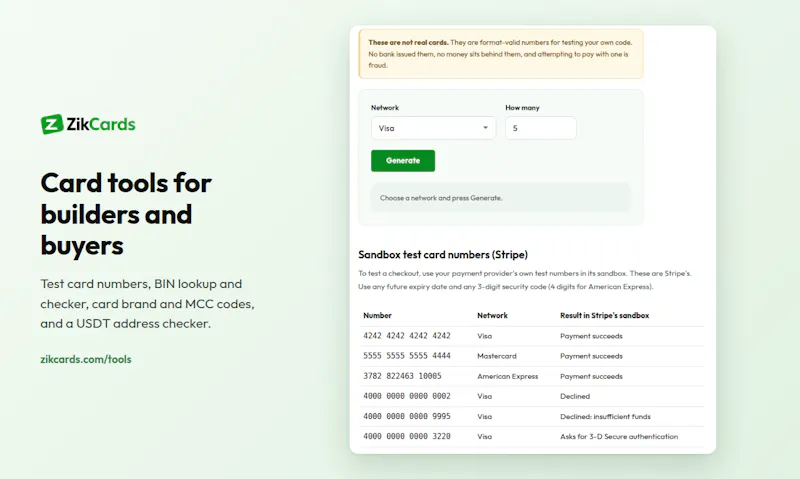 ZikCards Free Tools screenshot 5