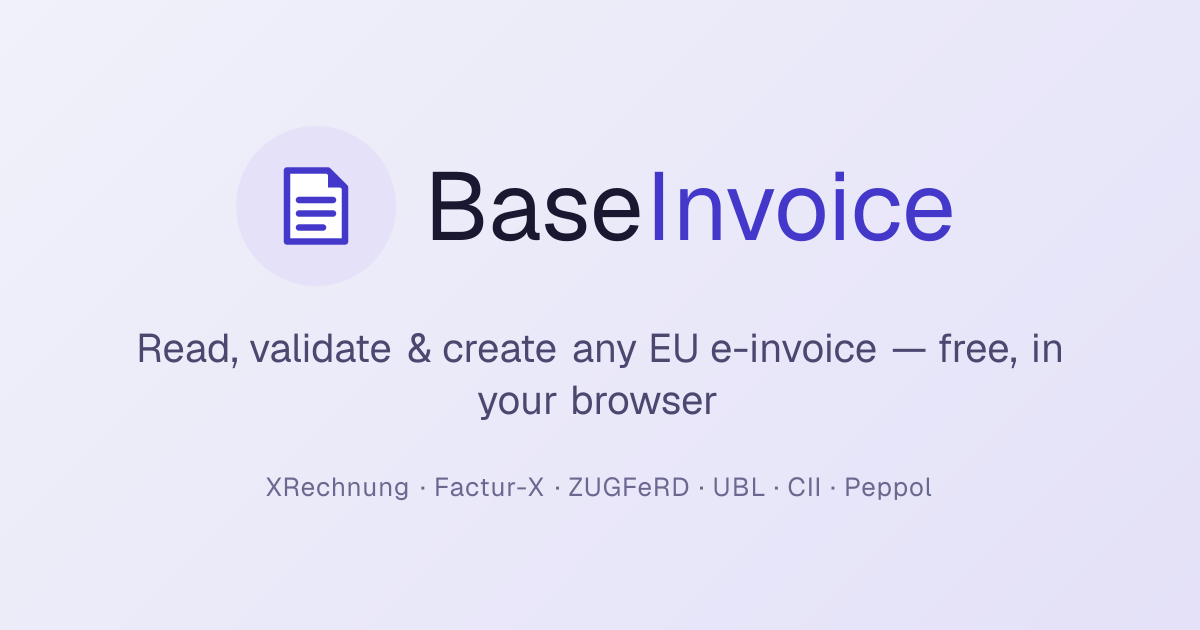 BaseInvoice gallery image