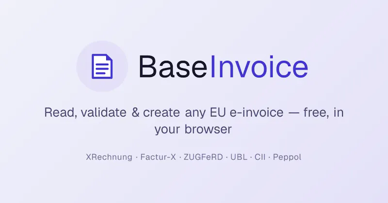 BaseInvoice screenshot 1