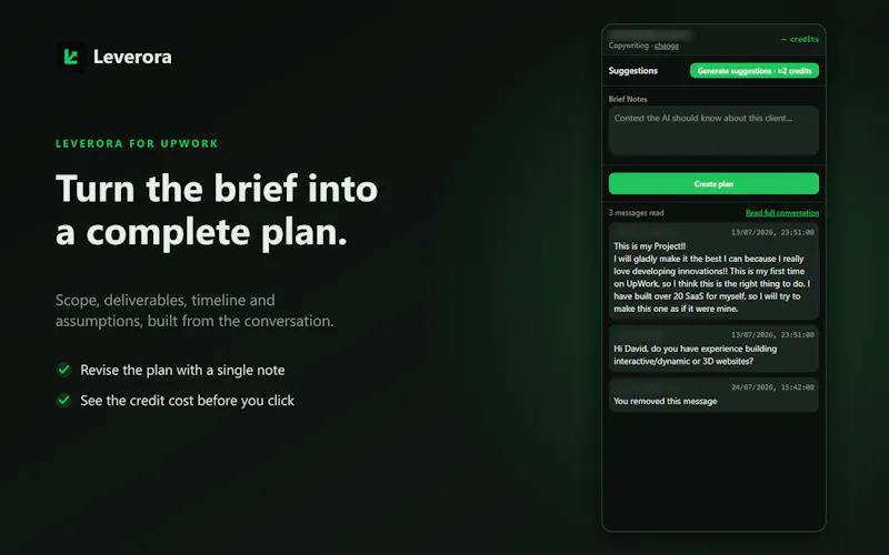 Leverora screenshot 5