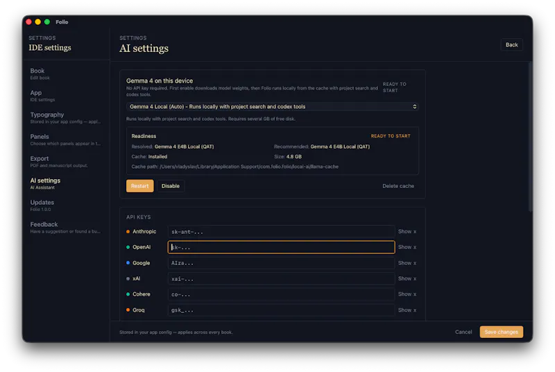 Folio V1 screenshot 6
