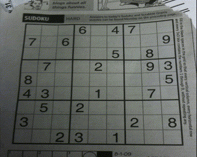 وسائط Sudoku Solver 1
