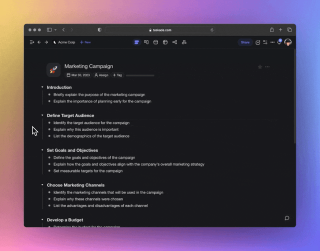 Taskade AI media 6
