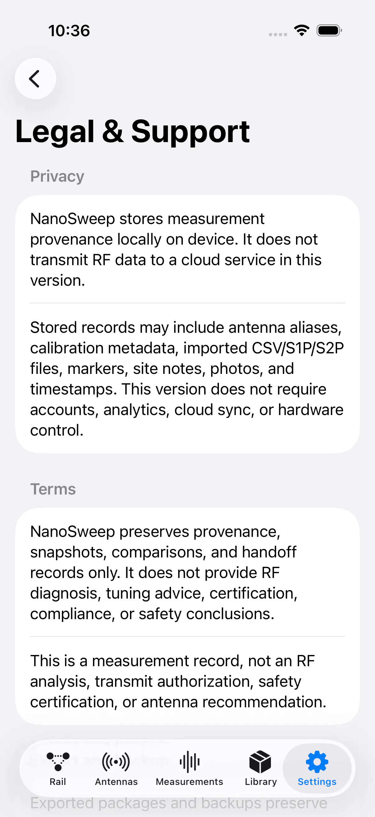 NanoSweep gallery image