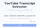 YouTubeTranscripts.tech