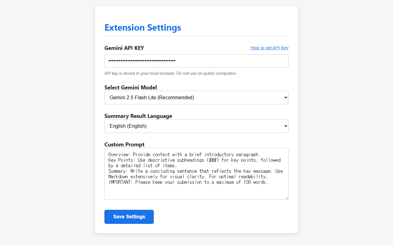 YTSK - Chrome Web store gallery image