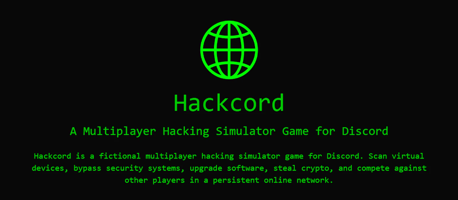 Hackcord screenshot 1