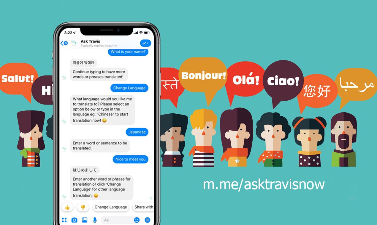 Ask Travis - Translation Chatbot media 1