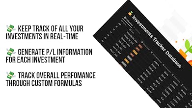 Notion Template for Investment Tracking gallery image