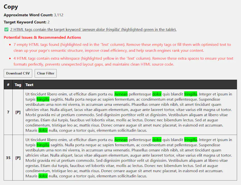 Sitealyser.com screenshot 5