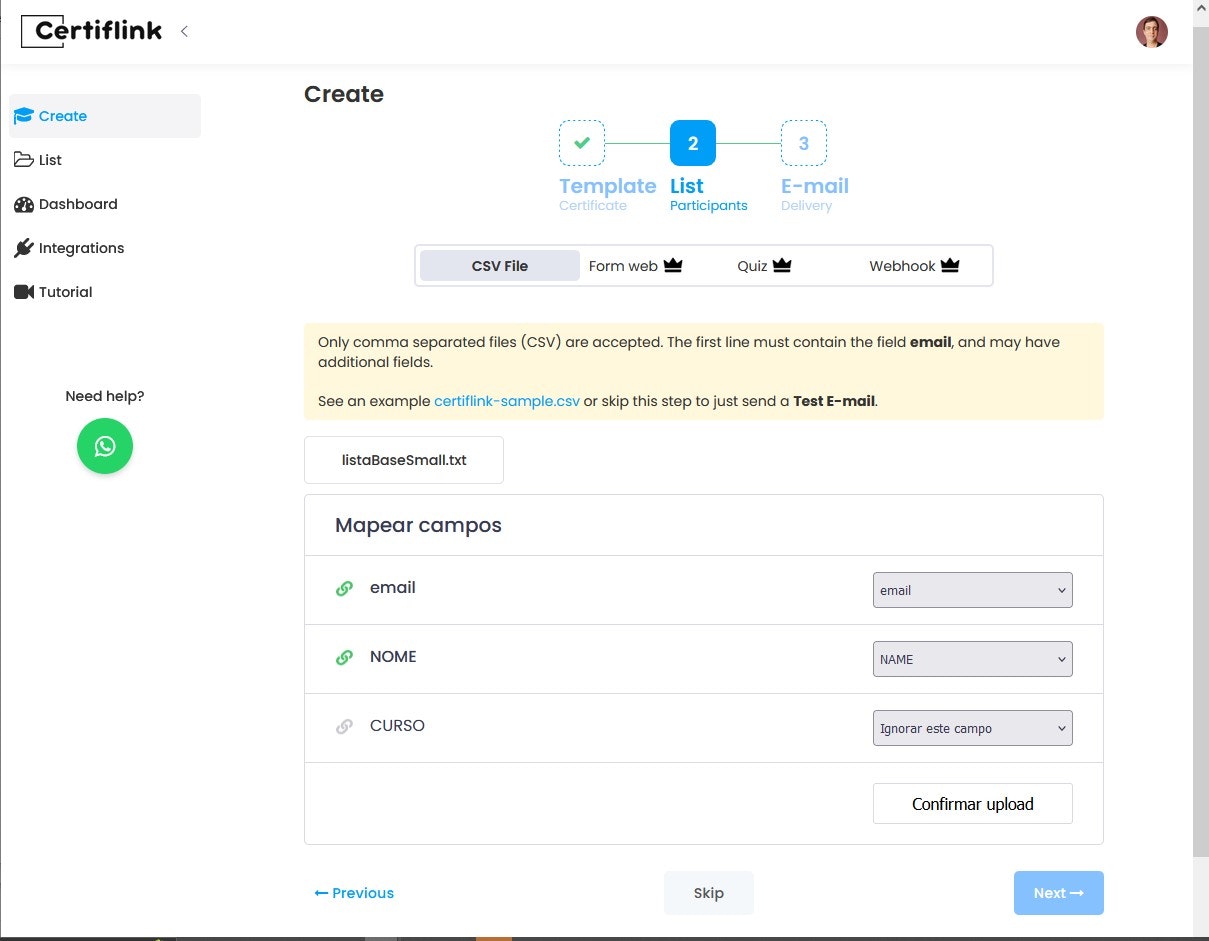 Média Certifier - Créer et envoyer des certificats en ligne avec vérification du code QR 3