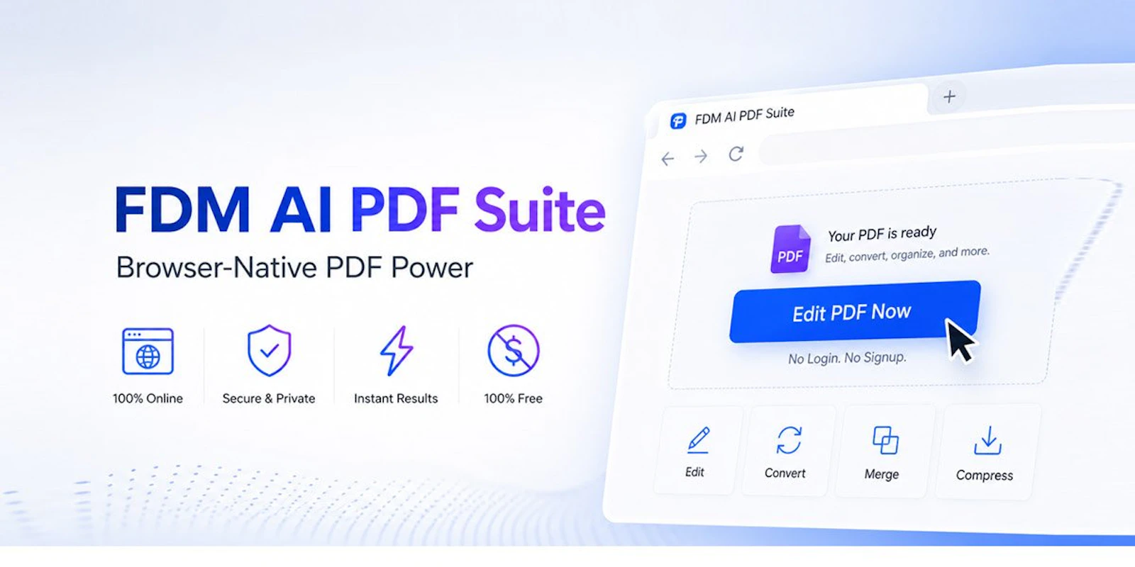 FDM AI PDF Suite screenshot 1