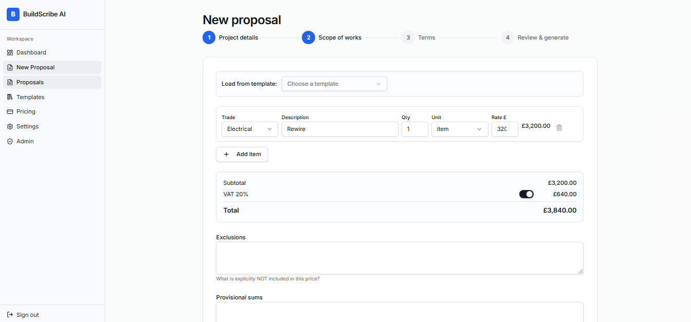 Buildscribe AI gallery image