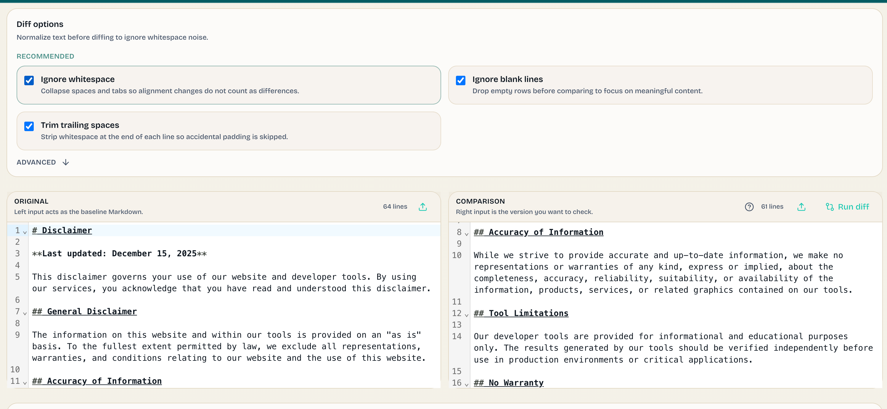 MarkdownPreview.org - Screenshot 5 showing product features and functionality