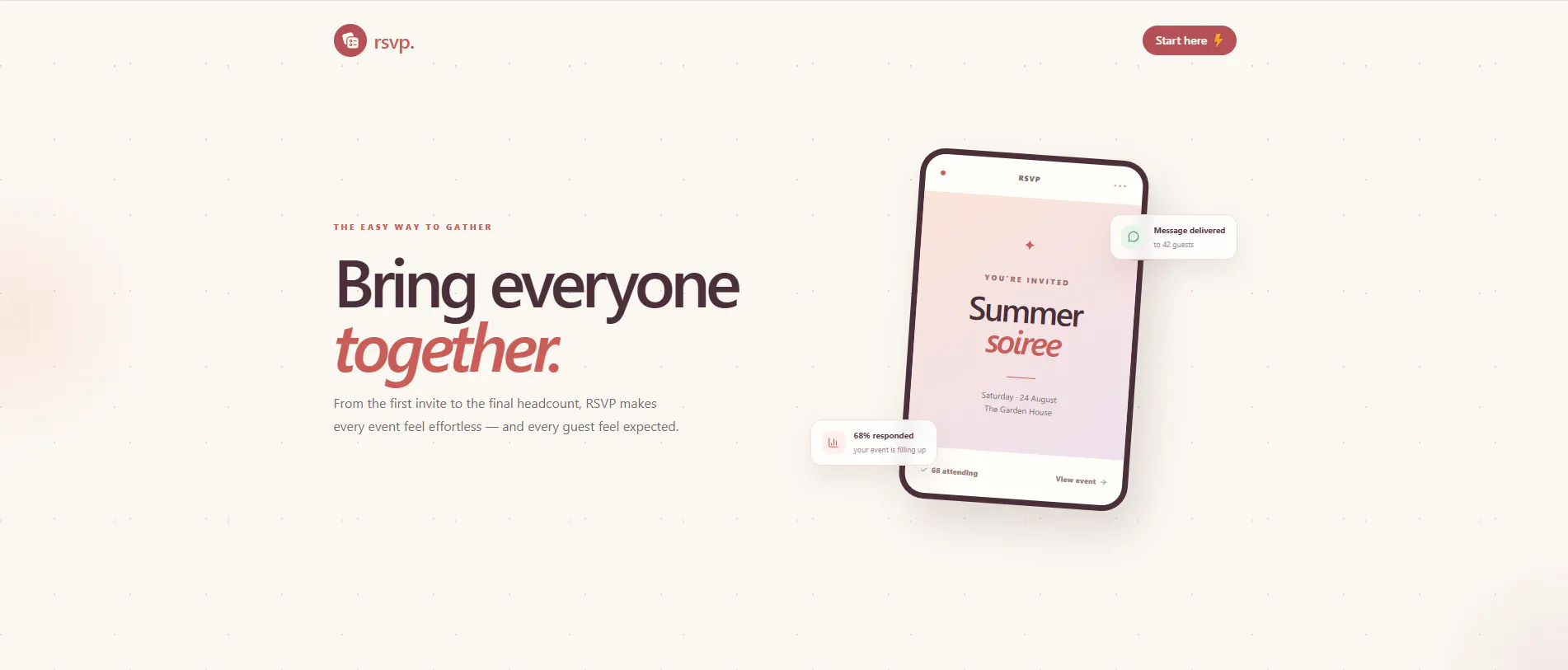 RSVP · Almasaarr Infotech gallery image