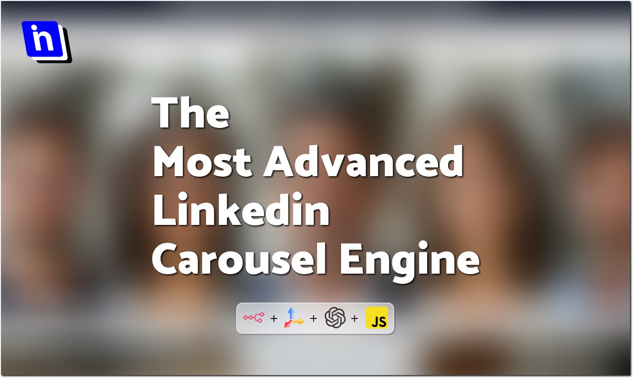 Nuclear LinkedIn Carousel Engine  - Screenshot 2 showing product features and functionality