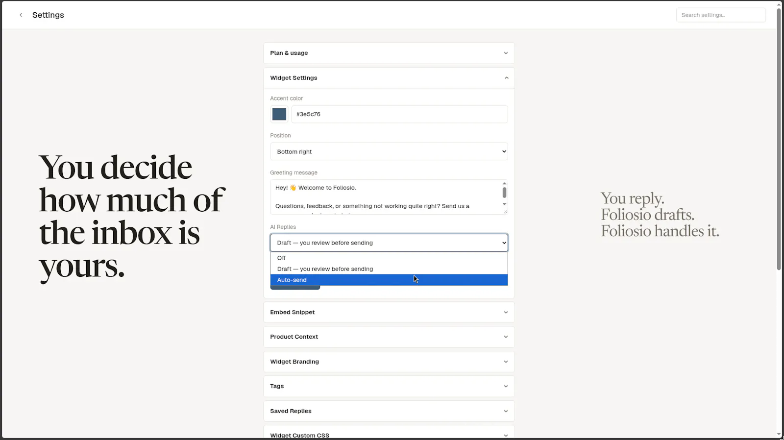 Foliosio screenshot 4
