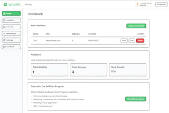 WaitKit - Waitlist with Referrals gallery image