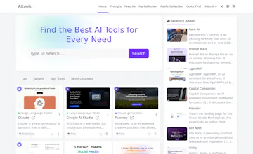 AI Toolz - Find AI Tools for Every Need gallery image
