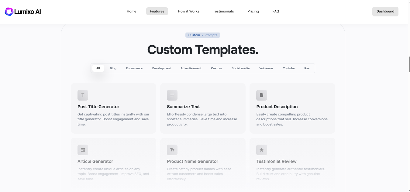 Lumixo Ai gallery image
